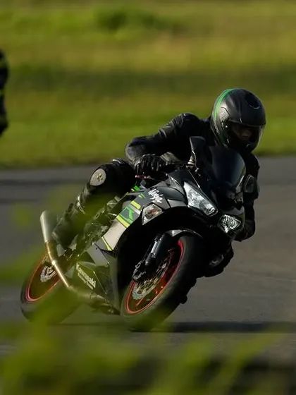 This series of images captures the raw passion and fearless spirit of our racers, pushing their limits on various bikes like the ZX-10R, Ducati Panigale, and KTM at our track events.