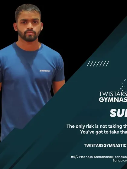 Meet Sunil. He encourages everyone to take the first step, believing that the only real risk in fitness is not taking one at all.