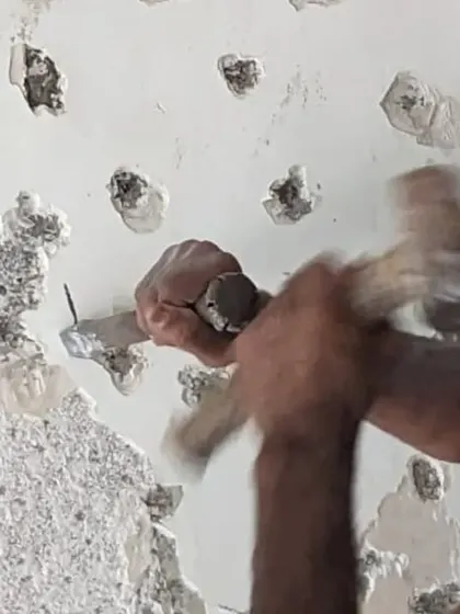 A building comes to life through the collective effort of many skilled hands. These images from our construction sites show our teams at work, from plastering and painting to installing complex ceiling structures. We believe that passion for the craft translates directly into the quality of the final space.
