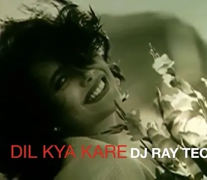The artwork for my "Dil Kya Kare" tech edit, capturing the timeless feel of the original song.