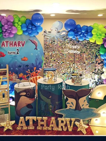A duplicate image of Atharv's vibrant and detailed underwater party.