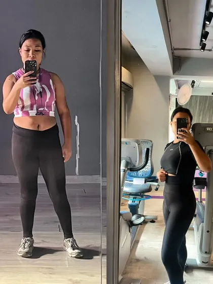 Real results are our biggest motivation. This is Jenisha's incredible 12-week transformation, showing what's possible with dedication and the right guidance from our expert trainers. Your journey could be next.