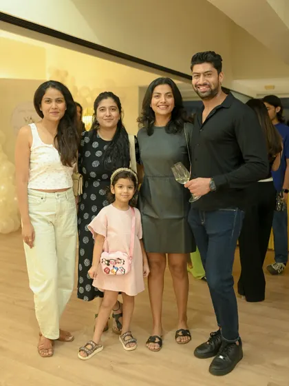 It’s a family affair! We were so happy to welcome members and their loved ones, including the little ones, to celebrate one year of our wellness community.
