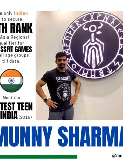 My background isn't just in theory; it's in performance. As the only Indian to secure an 8th rank in the Asia Regional qualifier for the CrossFit Games and being named the Fittest Teen in India, I bring a competitor's mindset and experience to your training.