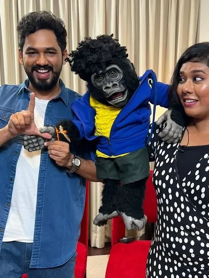Nikki sharing a moment with Hiphop Tamizha. Our interviews are not just questions and answers; they are fun, memorable interactions.