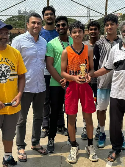 Another promising young player recognized for his effort and skill during the 2024 camp. I focus on identifying and nurturing individual talent within a team setting.