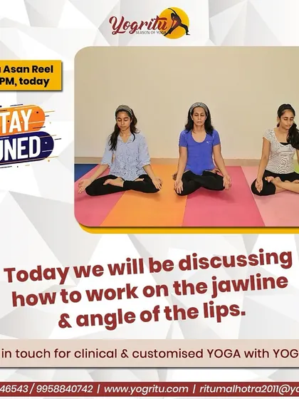 A preview of a session where we focus on defining the jawline and lifting the angle of the lips. These are common areas of concern, and I teach specific yoga techniques to address them directly.