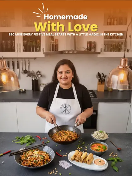 Welcome to my kitchen! Every festive meal, every party platter, and every single dip is prepared right here with a little bit of magic and a lot of love. This is homemade, heartfelt food.