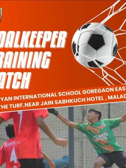 We offer specialized goalkeeper training batches at multiple locations, including Ryan International School and Play the Turf in Malad, to nurture top-tier goalkeeping talent.