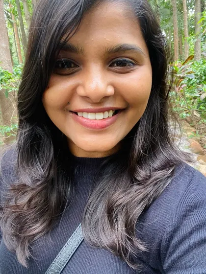 A happy selfie from a day spent in nature.