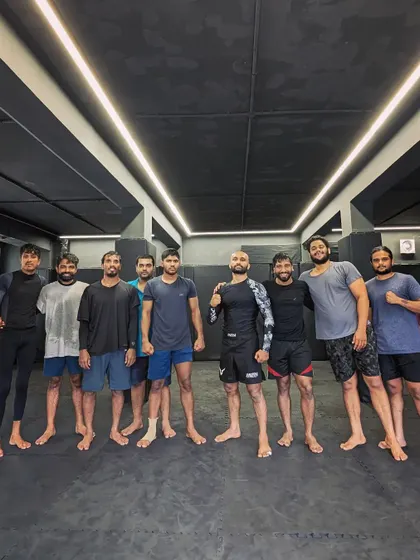 Ending the week with a strong wrestling session. We train hard, but we also build bonds that go beyond the mat.