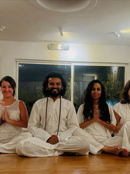 The certification ceremony for a wonderful batch of new sound healers in Casablanca, Morocco.