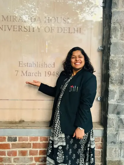 Returning to my alma mater, Miranda House, on International Women's Day was a special moment. I often speak at colleges to share my journey and connect with students about the realities of the legal profession.