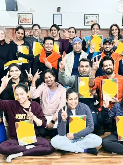 The pride and joy of our graduates. Holding their course completion certificates after weeks of hard work.
