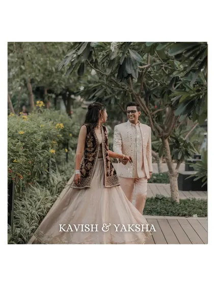 A candid shot of the couple walking and talking, their smiles lighting up the frame. It’s a simple, happy moment that speaks volumes about their relationship.
