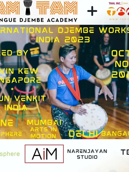 Another announcement for our international Djembe workshop tour. We're collaborating with top art spaces in each city to provide the best learning experience.