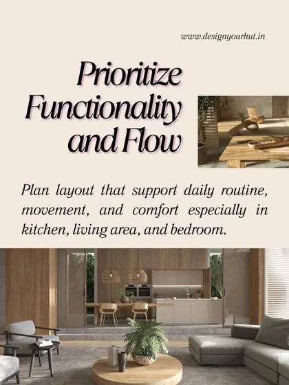 Functionality and flow are non-negotiable. I prioritize planning layouts that support your daily routines, movement, and comfort, especially in high-traffic areas like the kitchen, living room, and bedroom.