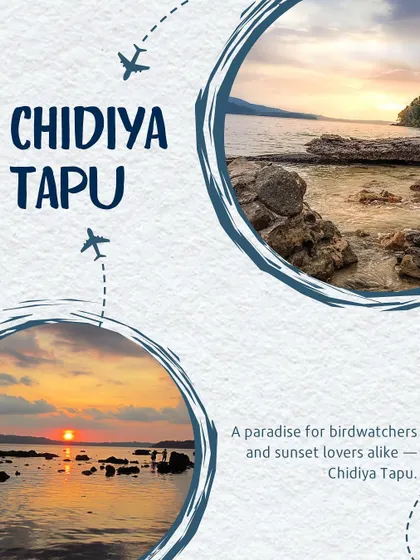 Chidiya Tapu is a paradise for birdwatchers and sunset lovers. We schedule our visits for the golden hour to give you the most spectacular sunset views.