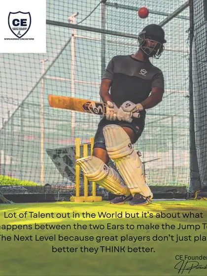 This is the core of my belief. Talent is everywhere, but what separates good players from great players is the mental game. We train our athletes to think better under pressure, turning fear into faith in their own abilities.