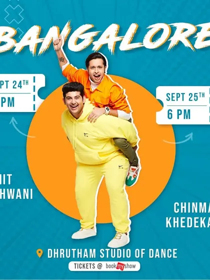 Our posters highlight the 'Dhamaal Duos' we bring in, like Rohit Jethwani and Chinmay Khedekar. We host multi-day events, allowing you to learn different styles from different experts back-to-back.