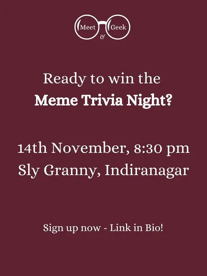 Ready to win the Meme Trivia Night? If you spend all your time scrolling, this is your chance to shine.