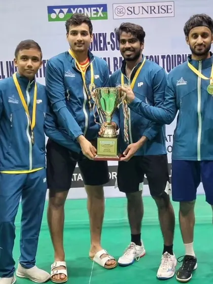 A player's dream is a podium finish at a national event. Congratulations to Prateek for winning a Gold Medal with the AAI team at the All India Inter Institutional Tournament.
