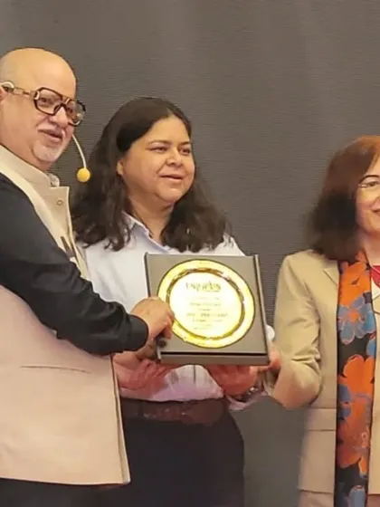 We were honored to receive this award from the esteemed business coach, Suresh Mansharamani. Recognition like this fuels our passion and commitment to delivering excellence in the design industry.