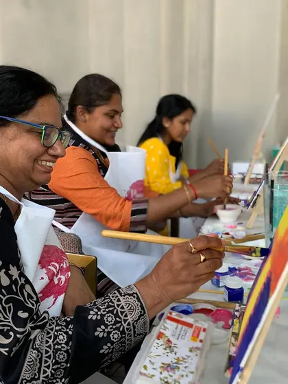 A throwback to a workshop we hosted for Trio Technologies at RCB Cafe. We're always ready to bring the fun and creativity to your team, wherever you are.