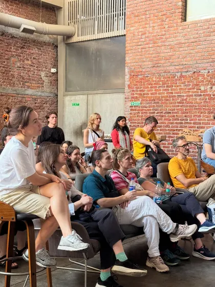 We were pleased to host students from TU Wien for a walkthrough and conversation at IF.BE, sharing the story of the building's transformation.