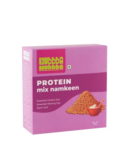 An e-commerce product shot of Protein Mix Namkeen. This straightforward image is perfect for product listings, focusing entirely on the packaging.