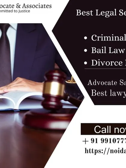 I provide the best legal services in criminal defense, bail law, and divorce law. This image of a lawyer at work signifies my dedication to every case I handle.