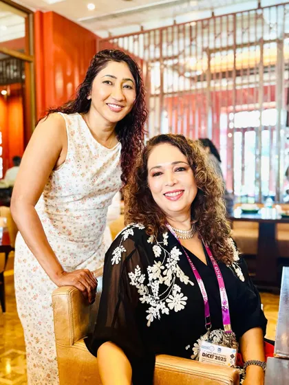 A wonderful moment with a colleague at the SAARC AAD's DICD 2025 conference in Goa. These events are made special by the people we share them with.