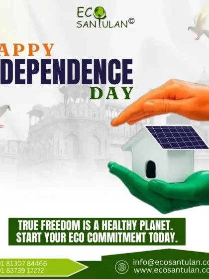 On Independence Day, we remember that true freedom includes a healthy planet. Our commitment to eco-friendly solutions like solar is a commitment to a free and sustainable future for our nation.