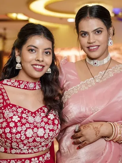 A collection of different party and sider makeup and hair looks. I can create anything from a simple, elegant style to a full glam look for any occasion.