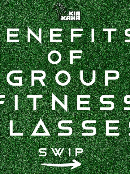 Why choose group fitness? There are some incredible benefits to training with a team. Swipe to find out more.