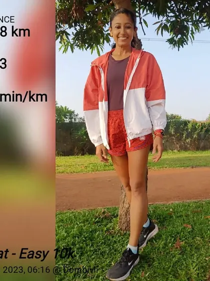 An easy 10km run. Small disciplines repeated with consistency lead to great achievements. The data shows a 5:18/km pace.