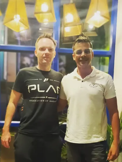 One with the mentor. I am a firm believer in having mentors who push you to be better.