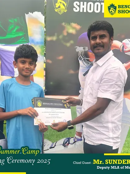 We were honored to have Mr. Sunder Raj, Deputy MLA of Mulbagal, as the Chief Guest for our summer camp closing ceremony.
