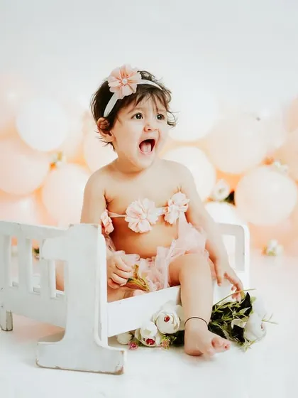 A big yawn or a happy shout. This candid moment is what makes these sessions so special and real.