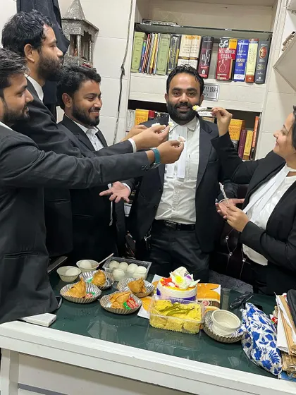 A happy moment during our Teacher's Day celebration. The spirit of learning and sharing knowledge is always alive in our office.