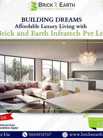 We focus on building dreams through affordable luxury living, offering services from planning and consulting to complete construction and interior design.