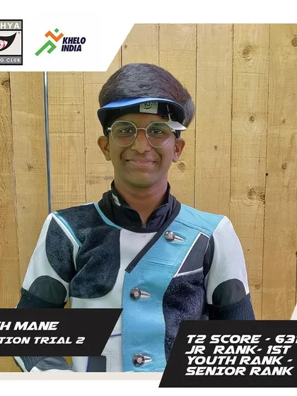Parth Mane after topping the charts at Selection Trial 2, ranking first across the Junior, Youth, and Senior categories.