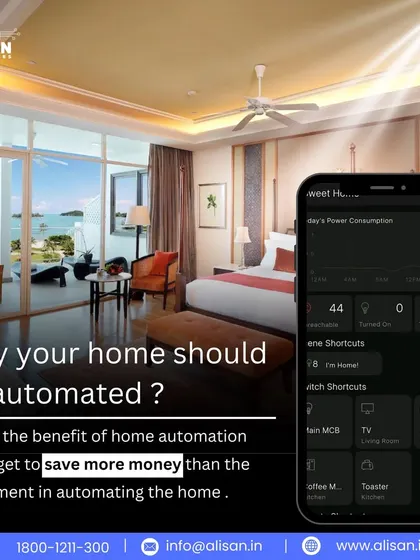 Automating your home is an investment that pays for itself over time through energy savings and unmatched convenience. Our app even helps you track power consumption.