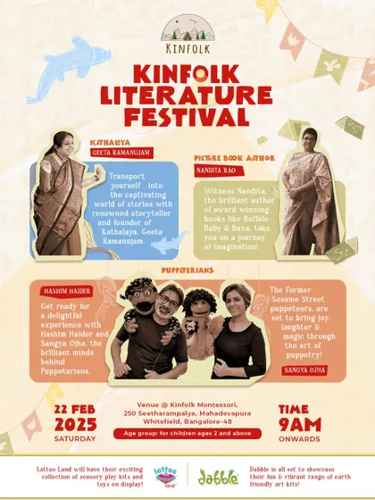 Our festival lineup is carefully curated to offer a diverse range of literary experiences. From puppetry to author interactions, there is something to spark every child's imagination.