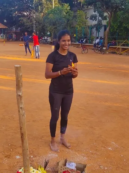 Starting our journey with tradition and respect. The Kho-Kho pooja is an important part of our academy's culture, bringing us all together.