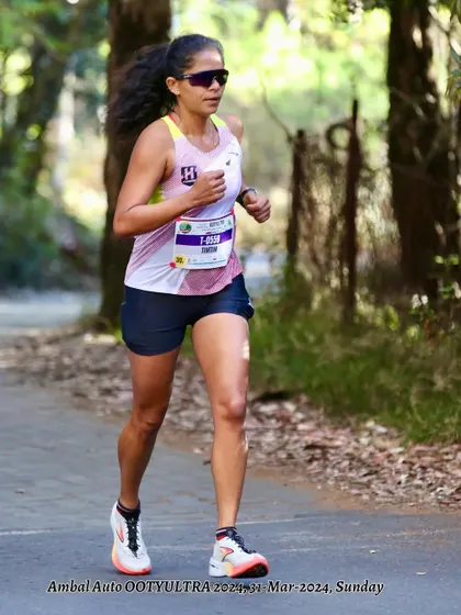 Running through the beautiful but challenging hills of Ooty. The scenery is a great distraction, but maintaining form on varied terrain is key. This is where sport-specific strength training really pays off.