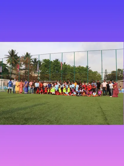 Another great shot of the players and their families. I am grateful for the incredible support system we have at BPSS.