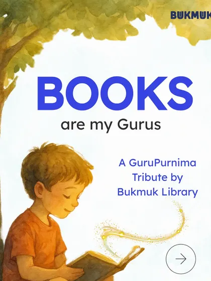 A tribute I created for Guru Purnima, celebrating the idea that 'Books are my Gurus.' A single book can open up a world of wisdom and guidance for a child.