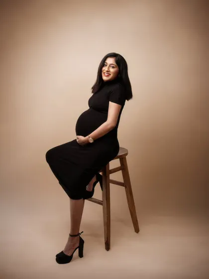 Where elegance meets emotion. This beautiful moment, captured in a simple black dress, reflects our commitment to personalized experiences that resonate with your essence.