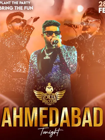 When Dilli Rockers are performing, even a dry state is a fly state! Rocking the stage in Ahmedabad.